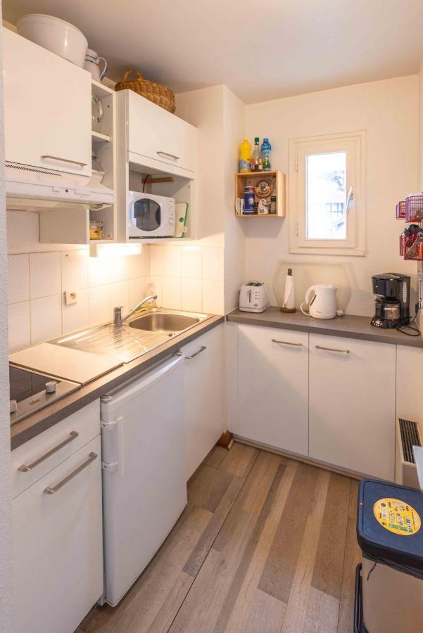 Charmant Appartement Face A La Mer Avec Balcon Houlgate Buitenkant foto